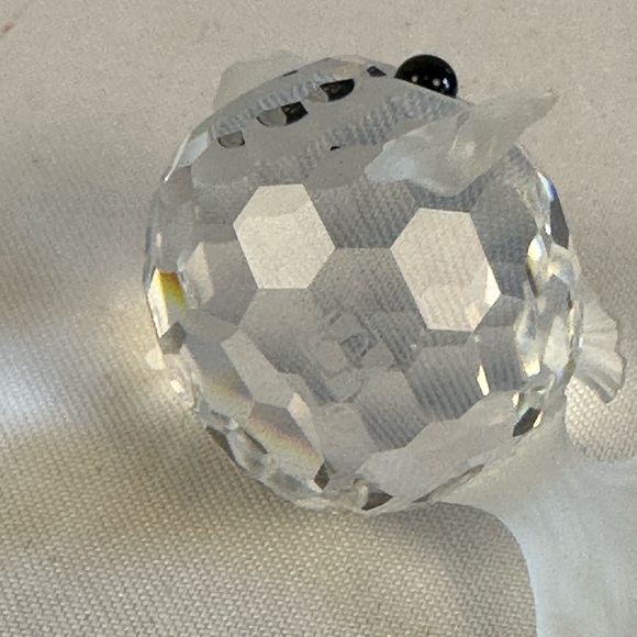 Swarovski Crystal Figurines Blowfish Retired- set of three . - Picture 8 of 16